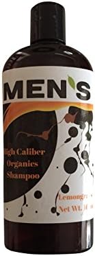 New - Men's Organic Shampoo - Strengthens and rejuvenates (Lemongrass)