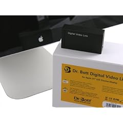 Dr. Bott Digital Video Link f�r 61 cm (24 Zoll) Apple LED CD, EU 230V (DVI auf mini DisplayPort)