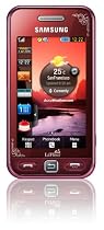 Samsung S5230 Star Smartphone (Touchscreen, 3MP Kamera, Video, MP3-Player, Bluetooth) garnet red "la fleur"