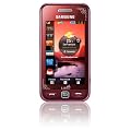 Samsung S5230 Star Smartphone (Touchscreen, 3MP Kamera, Video, MP3-Player, Bluetooth) garnet red "la fleur"