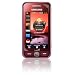 Samsung S5230 Star Smartphone (Touchscreen, 3MP Kamera, Video, MP3-Player, Bluetooth) garnet red "la fleur"