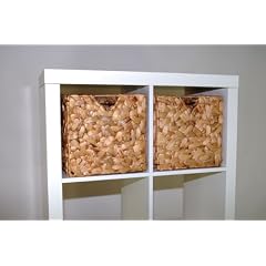 2 Regalk�rbe Wasserhyazinthe "Wild" f�r Ikea Expedit Natur