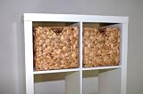 2 Regalk�rbe Wasserhyazinthe "Wild" f�r Ikea Expedit Natur