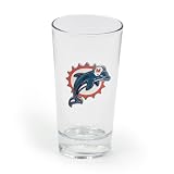 Cathy's Concepts NFL Pint Glass, Dolphins