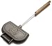 Kitchen & Housewares : Rome's #1305 Panini Press Cooker, Cast Iron with Steel and Wood Handles