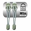 Lock Laces - Lacets �lastiques � boucle de serrage - Gris - Taille unique