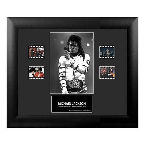 Michael Jackson Series 1 Double Film Cell Image Michael Jackson Series 1 Double Film Cell