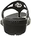 crocs Women's Sanrah Circle Sandal, Black/Graphite, 9 B(M) US