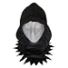 Black Hidden Face Mask Hood ~ Halloween Horror Costume Accessories