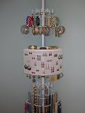 Longstem Jewelry Organizer a patented unique corner solution for women. Rated Best