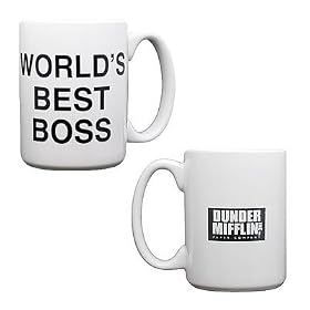 The Office World's Best Boss - Dunder Mifflin Coffee Mug