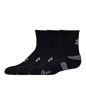 Under Armour Men's HeatGear Crew Socks (Pack of Three Pairs)
