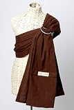 Maya Wrap Lightly Padded Baby Ring Sling (Med - CHOCOLATE BROWN)