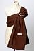 Maya Wrap Lightly Padded Baby Ring Sling (Med - CHOCOLATE BROWN)