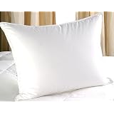 500 Thread Count 750 Fill Power Egyptian Cotton White Goose Down Pillow - King Size by Luxury Egyptian Cotton