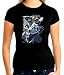 Search : Justice League GALACTIC ATTACK NEBULA Juniors Size Girly Black T-shirt Tee Shirt