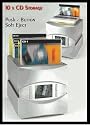 Pop Up CD Holder Alarm Clock