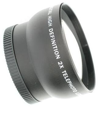 NEEWER® 52mm Wide Angle + 52mm Telephoto lens Kit! ~ INCLUDES Lens bags!
