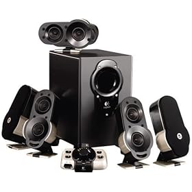 Logitech G51 5.1 Surround Sound Speakers by 