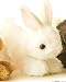 Aurora LIL' BOBBI BUNNY WHITE 8" Mini Flopsie Plush Beanbag