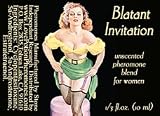 Unscented Pheromone Blend: Blatant Invitation for women to sexually attract men - 1/3 Fl.oz. (10ml)