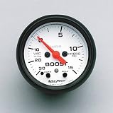 Auto Meter 5776 Phantom Full Sweep Electric Boost / Vacuum Gauge with Peak Memory and Warning