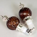 VENETIAN AMBER BOTTLE STOPPERS
