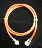 Review ROCKET RADIO © COPYRIGHT  / ROCKET RADIO - Mini RG8 RG8X Coaxial Cable Patch lead 1.0m with fitted PL259 UHF Connectors