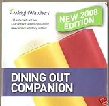 Brand New 2008 Edition Weight Watchers Dining Out Companion