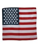 USA Flag Designed Bandana 100% Cotton