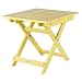 Kitchen & Housewares : Adirondack Folding Side Table - Butter Yellow