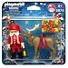 Playmobil 5874 Santa & Reindeer Figures,