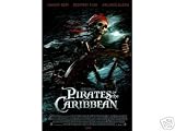 PiRaTeS oF ThE CaRiBbEan Skull Ver A DoUbLe SiDeD OrIgInAl MoViE PoStEr 27 x40