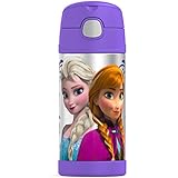 Thermos Funtainer 12 Ounce Bottle, Frozen Purple