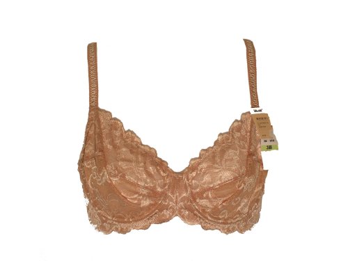 Wacoal Cedar-Ivory Lace Underwire Bra 38B