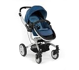 Graco - G6P99ABLE - Poussette Nouveau-n&eacute; - Symbio - Chassis + Habillage Pluie + ICS - Arctic Blue
