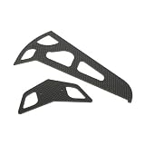 Carbon Fiber Stabilizer Set, 2.0mm Black: All 600 by Align Corporation Limited