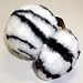 Zebra Faux Fur Ear Muffs EM/FFzp11