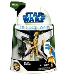 Star Wars the Clone Wars Battle Droid Action Figure