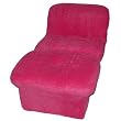 Pink Chenille Sofa Sleeper By Fun Furnishings