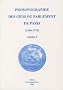 Prosopographie des gens du parlement de Paris (1266-1753) : 2 volumes