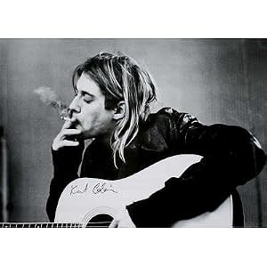GB Eye Kurt Cobain Smoking Poster