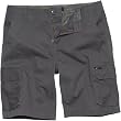 One Industries Perth Men's Cargo Short Casual Pants w/ Free B&F Heart Sticker Bundle - Dark Shadow Grey