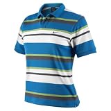 NIKE Boy's Dri-FIT Bold Stripe Golf Polo Shirt