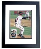 Tom Glavine Autographed/Hand Signed Atlanta Braves Beckett Magazine Cover BLACK CUSTOM FRAMED