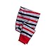 Disney Store Mickey Mouse Club Member Stripes PJ Pals Pajama Set for Baby, Gray