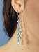 Style Violet Turquoise Dangle Beaded Earrings