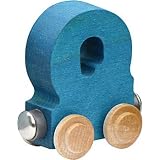 NameTrain Bright Finish Letter Cars - Q