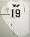 Tony Gwynn Signed Padres Majestic Authentic White Jersey w/8 Times NL Batting Champ
