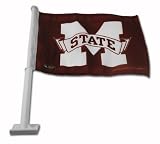 Mississippi State Bulldogs Car Flag